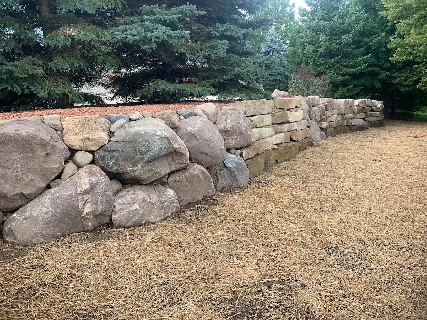 Rock, edging & retaining walls