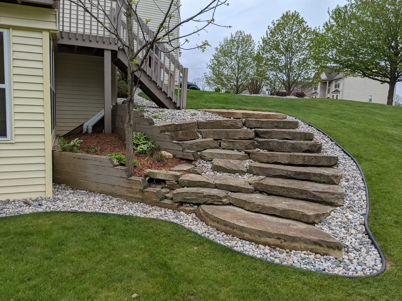 Flagstone walkways & patios